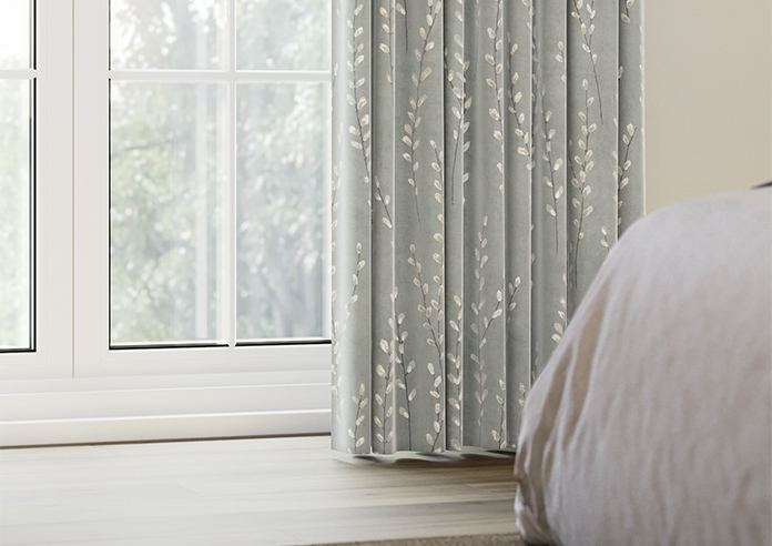 Willow Field, Slate - Made to Measure Curtains - Image 5